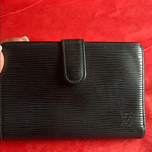 Louis Vuitton Handbags - Louis Vuitton Textured Black Wallet